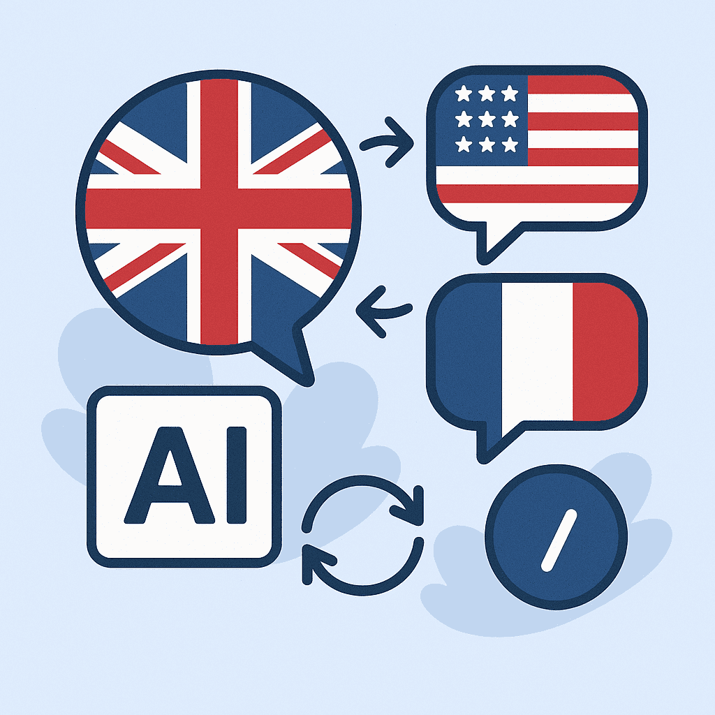Real-time translation between two people on a phone call.